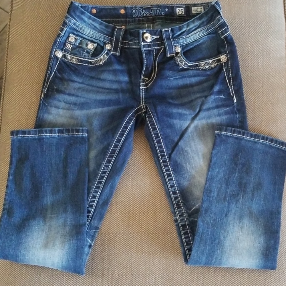 Miss me crop jeans